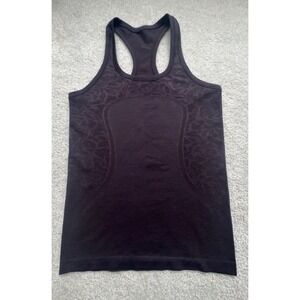 Lululemon Swiftly Tech Racerback Black Cherry / Black | SIZE 6